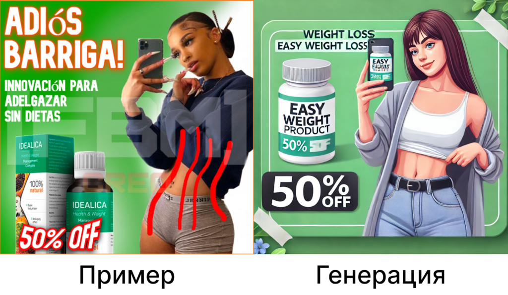 Сравнение обычных креативов с креативами Chat GPT